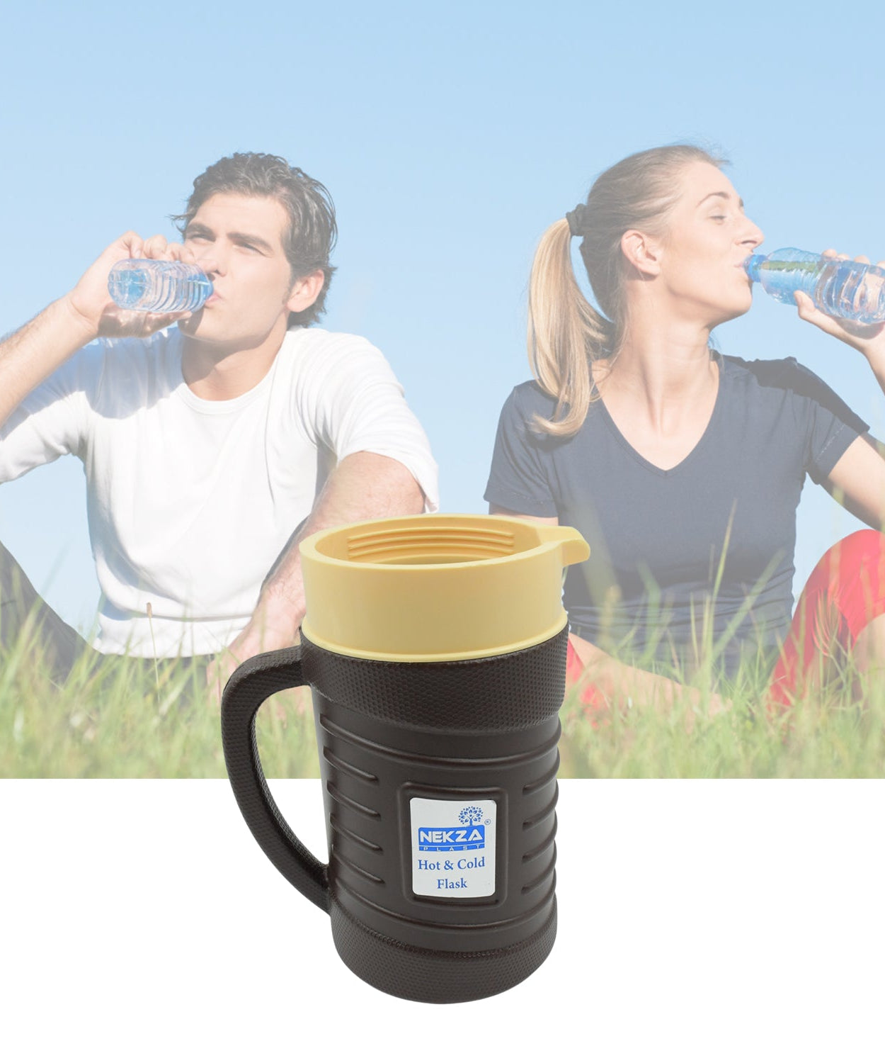 Stainless Steel Thermos Flask (Multiple Sizes): Travel Mug, Coffee, Tea (Leakproof)