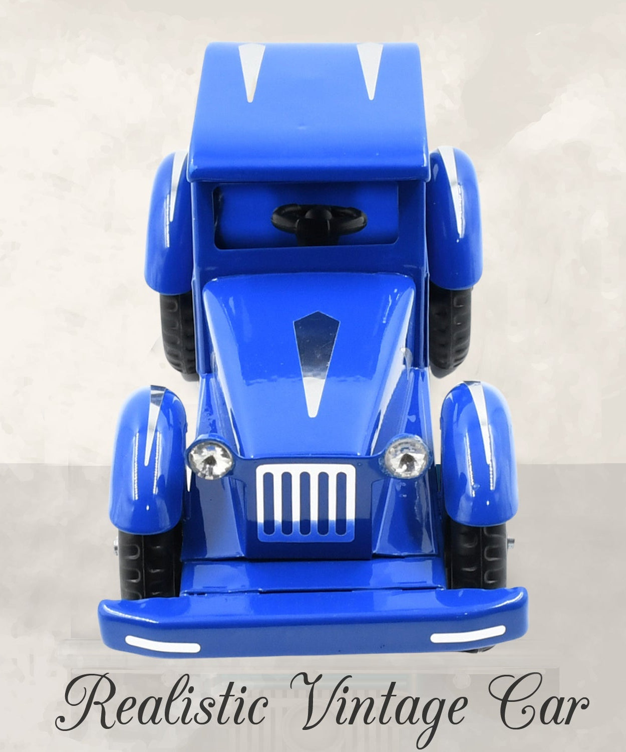 Vintage Metal Car 10 Inch Big Unbreakable Full Metal Body Car, Vintage Car Toy Model Alloy Model Retro Car Model Toy Vehicle Classic Car Metal Vintage car