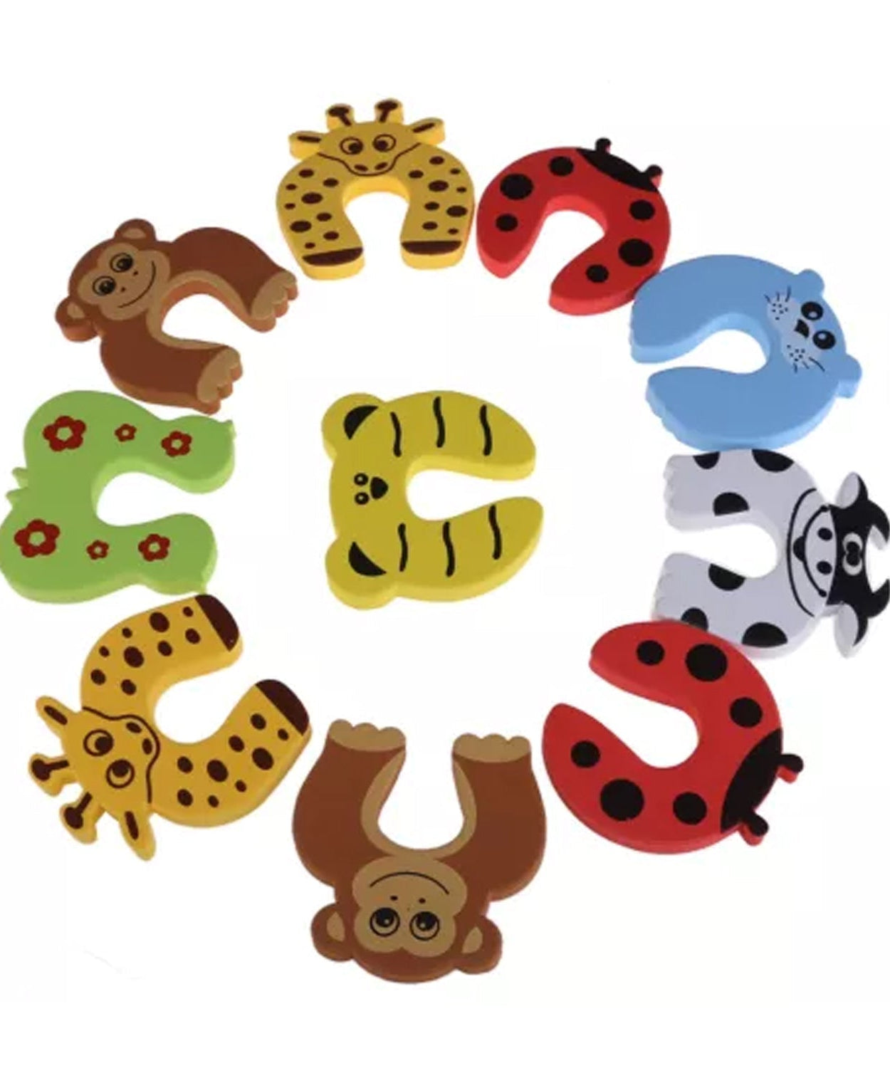 Reliable 1-piece door stopper, great for securing doors in various spaces.