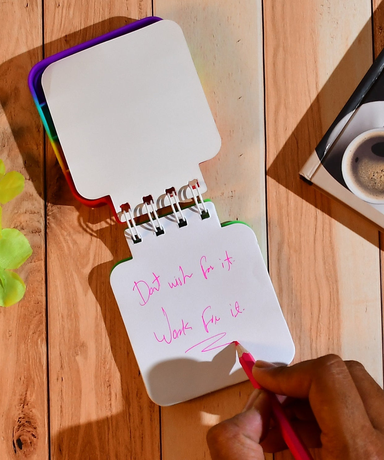 Stress relief fidget notebook