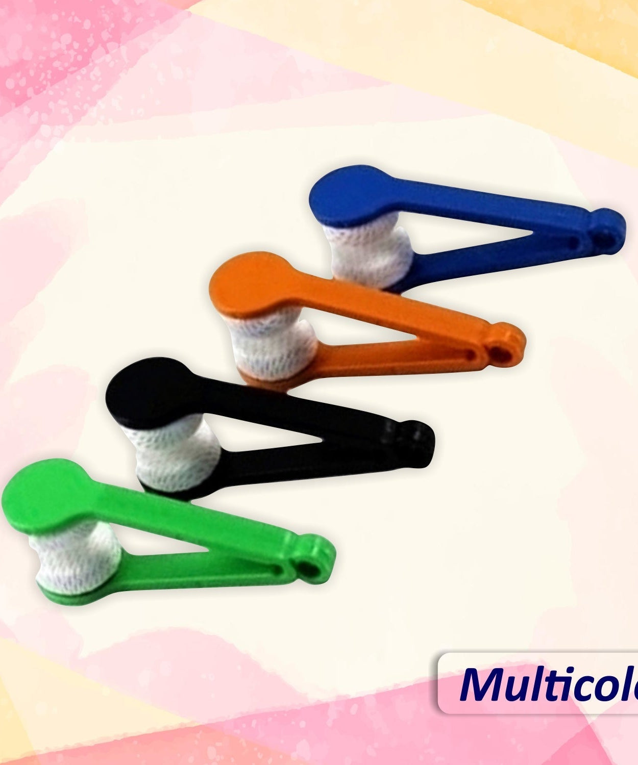 Microfiber cleaner for glasses and sunglasses, mini and efficient.