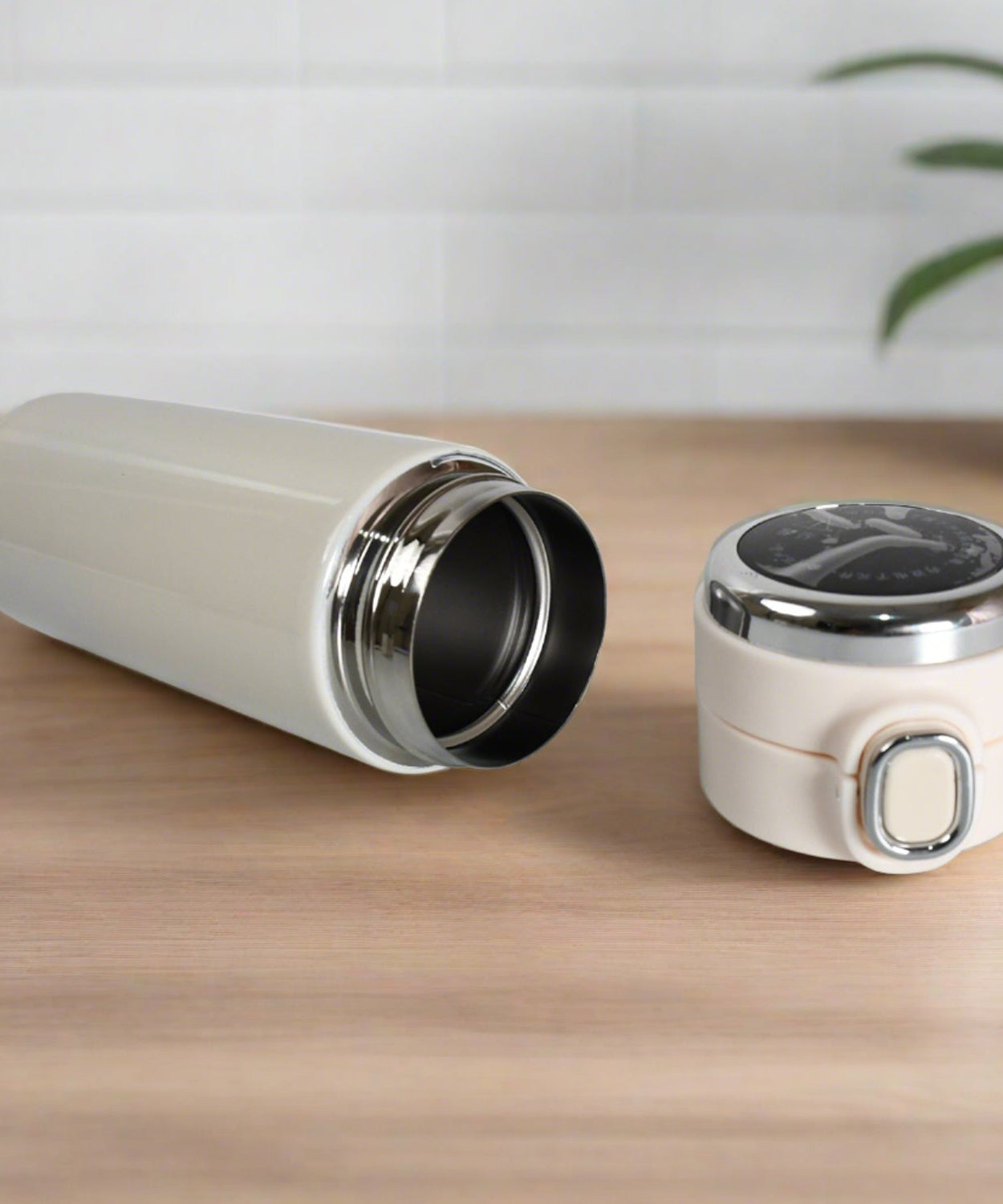 Smart Vacuum Insulated Water Bottle with LED Temperature Display, Cold & Hot | Leak Proof | Office Bottle | Gym | Home | Kitchen | Hiking | Trekking | Travel Bottle  (Mix Color & Design / 420 ML)