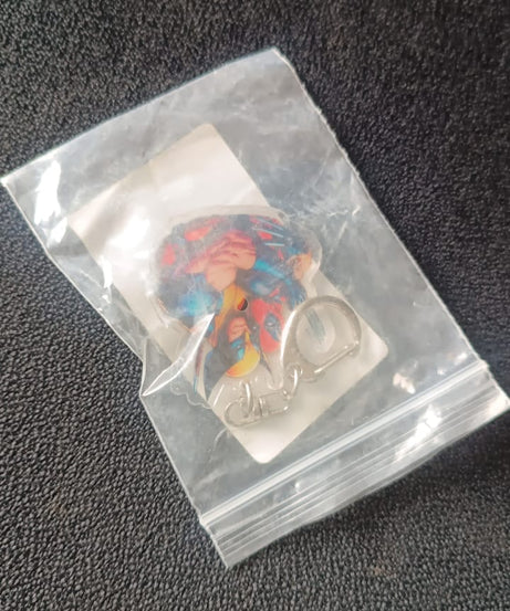 Cartoon Character Acrylic Keychain for  (1 Pc)