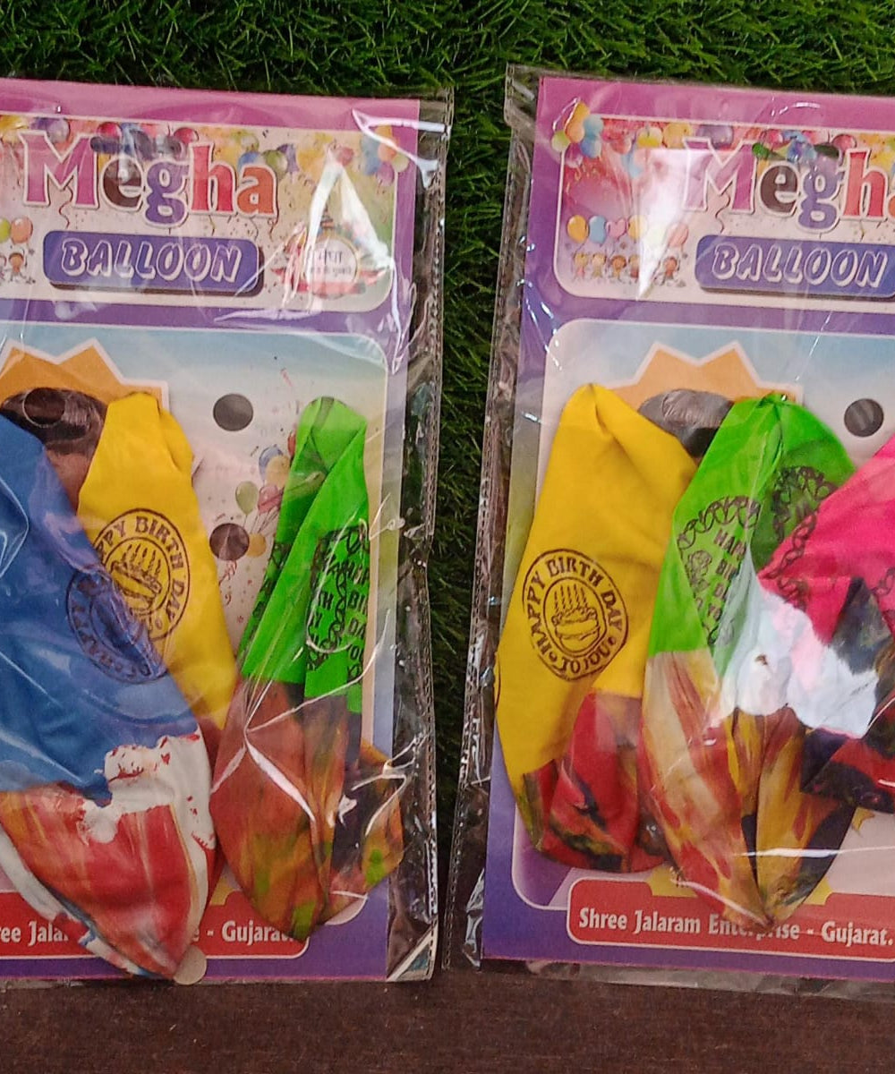 Big Size Balloons Kinds of Rainbow Party Latex Balloons for Birthday / Anniversary / Valentine's / Wedding / Engagement Party Decoration Multicolor (3 Pcs Set