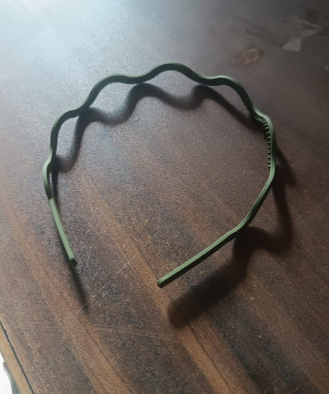 Plastic Simple Headbands Comb Headbands Hairbands (1 Pc)