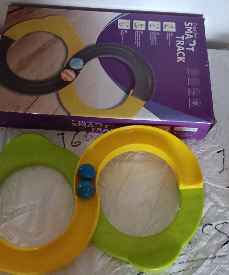 Educational building set with colorful pieces for hands-on construction and play