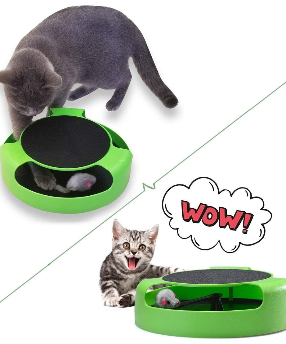 Cat toy scratching pad