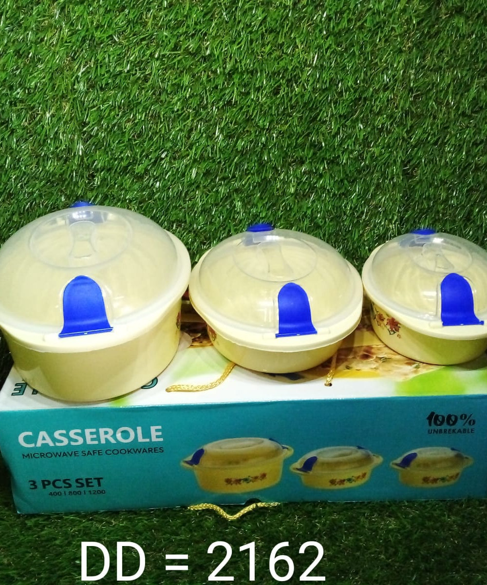 Three-piece casserole set