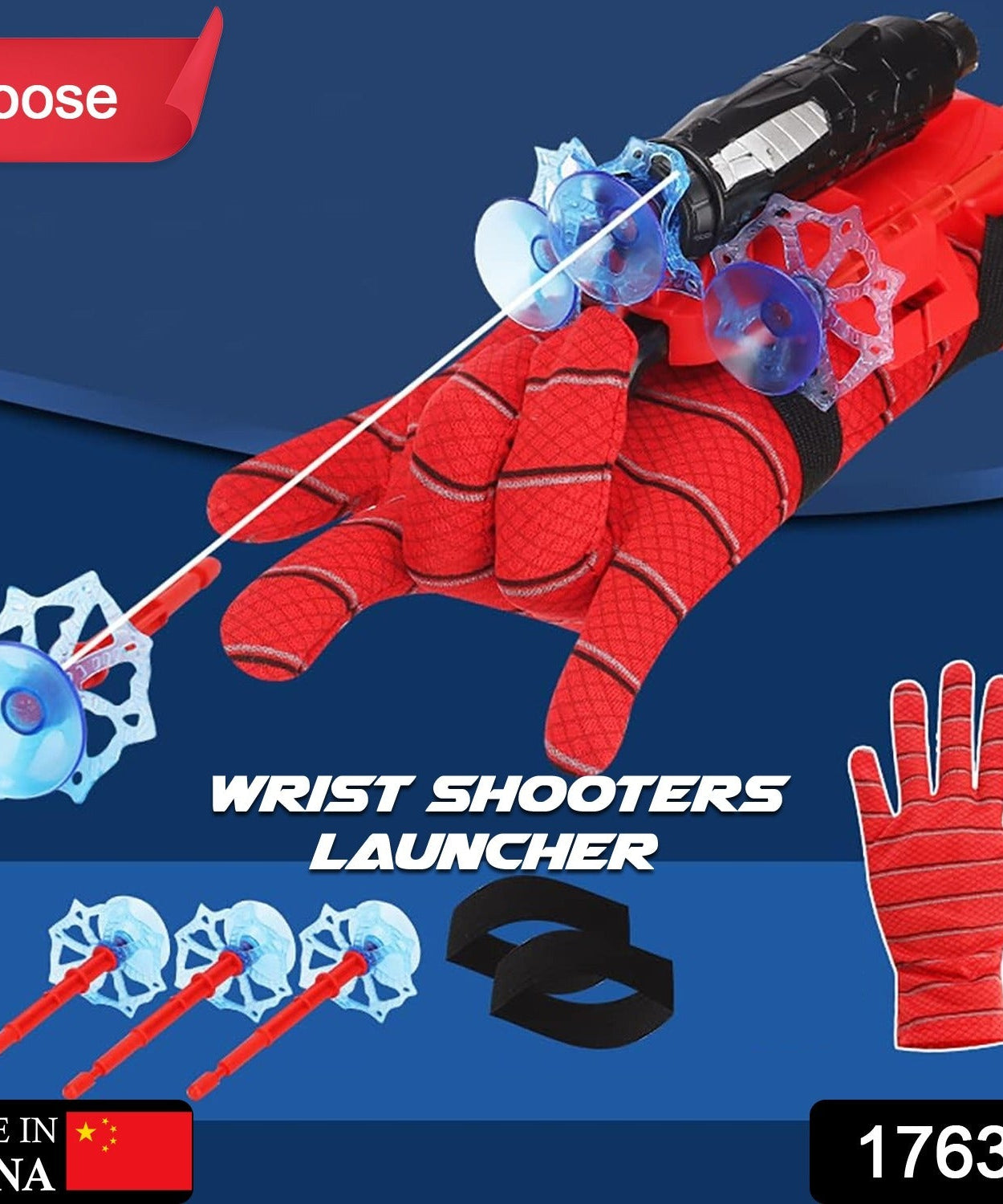 Web Shooter Toy – Superhero Wrist Launcher for Kids Role-Play Fun