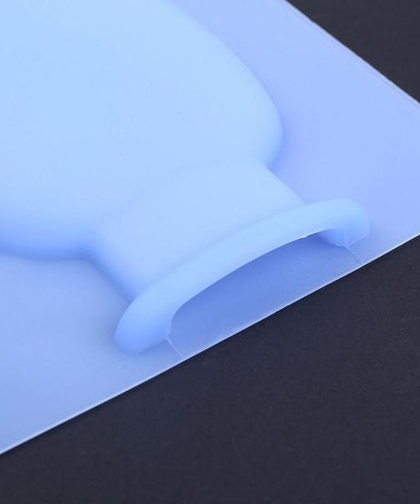 Wall Hanging Silicone Flower Pot Sticker Plant Rack for Decoration  (MultiColour)