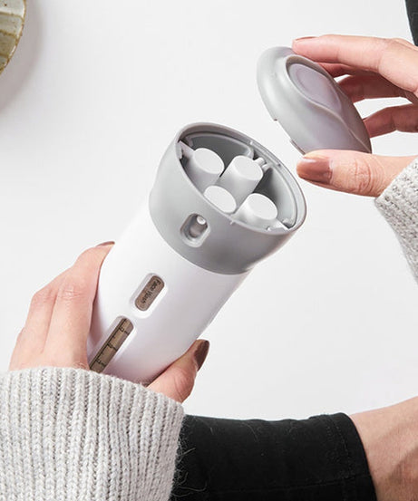 Refillable travel bottles set