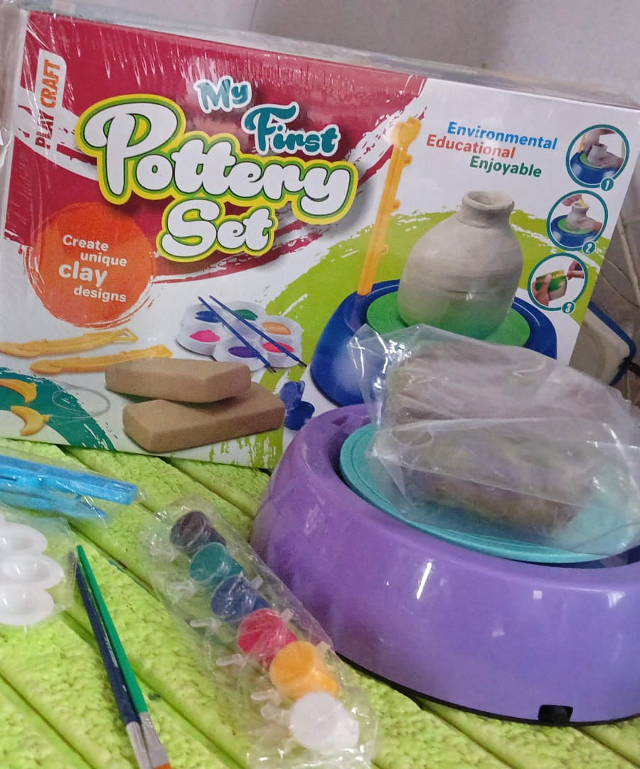 Amazing Educational Pottery Wheel KIT Game Set (1 Set)