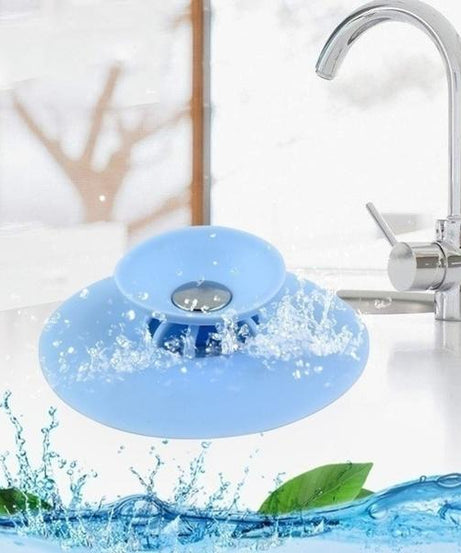 Multicolor drainer cover.