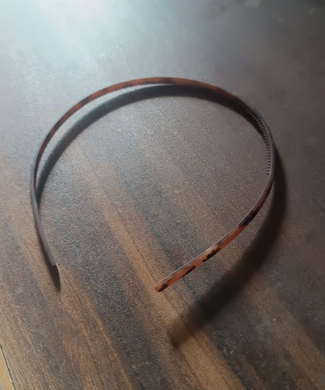 Plastic Simple Headbands Comb Headbands Hairbands (1 Pc)