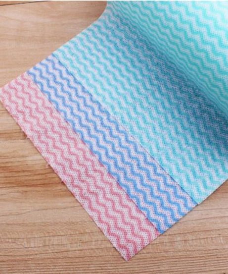 Non Wooven Fabric Disposable Handy Wipe Cleaning Cloth Roll, Tissue Roll (1Pc)