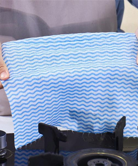 Non Wooven Fabric Disposable Handy Wipe Cleaning Cloth Roll, Tissue Roll (1Pc)