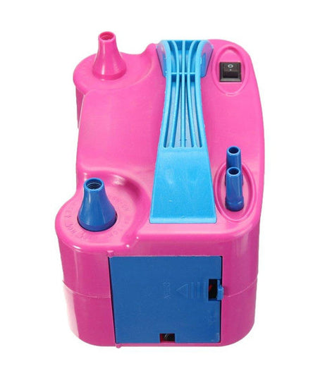 Dual nozzle balloon blower pump