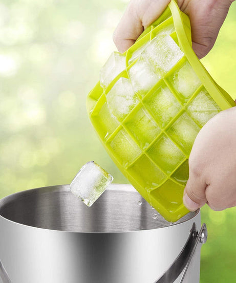 Silicone Ice Cube Trays 24 Cavity Per Ice Tray [Multicolour]