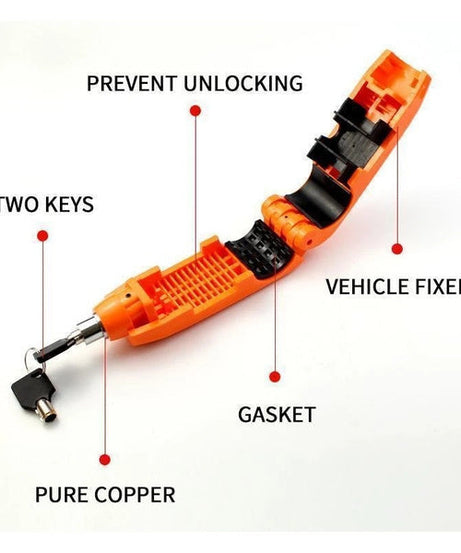 Heavy-duty locking system for bicycles