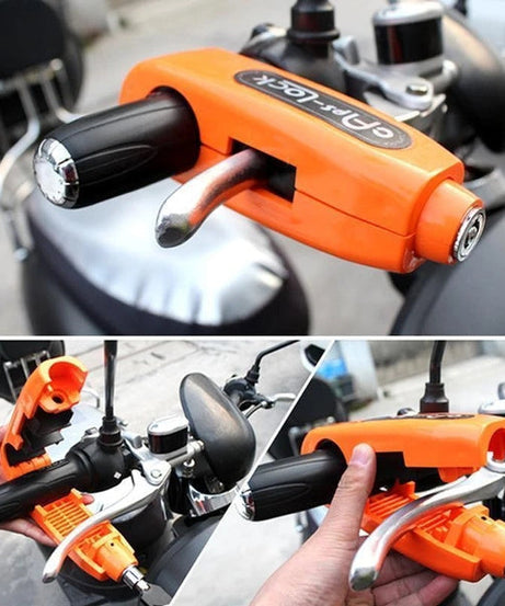 Heavy-duty bike brake lock