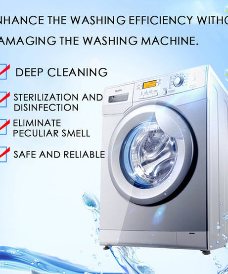 Lavender-scented washing machine tablets, clean and fresh