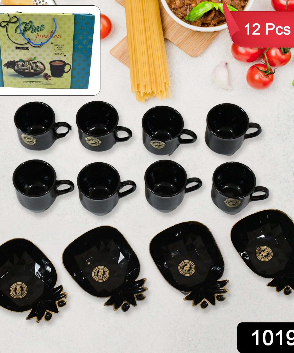 TropiSip Mug Set with Pineapple Bowl