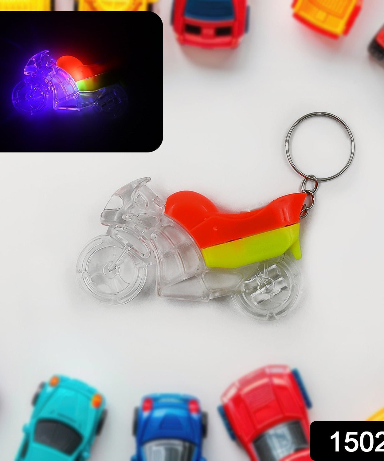 Kid's Boys Light Bike Keychain