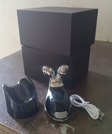 Microcurrent- Facial- Device, Micro current Face Massager Roller (1 Pc)