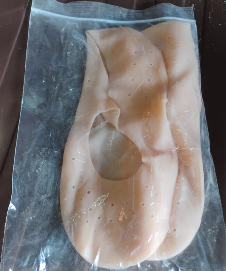 Anti-Crack Full Length Silicone Foot Protector Moisturizing Socks (1 Pair / Mix Size)