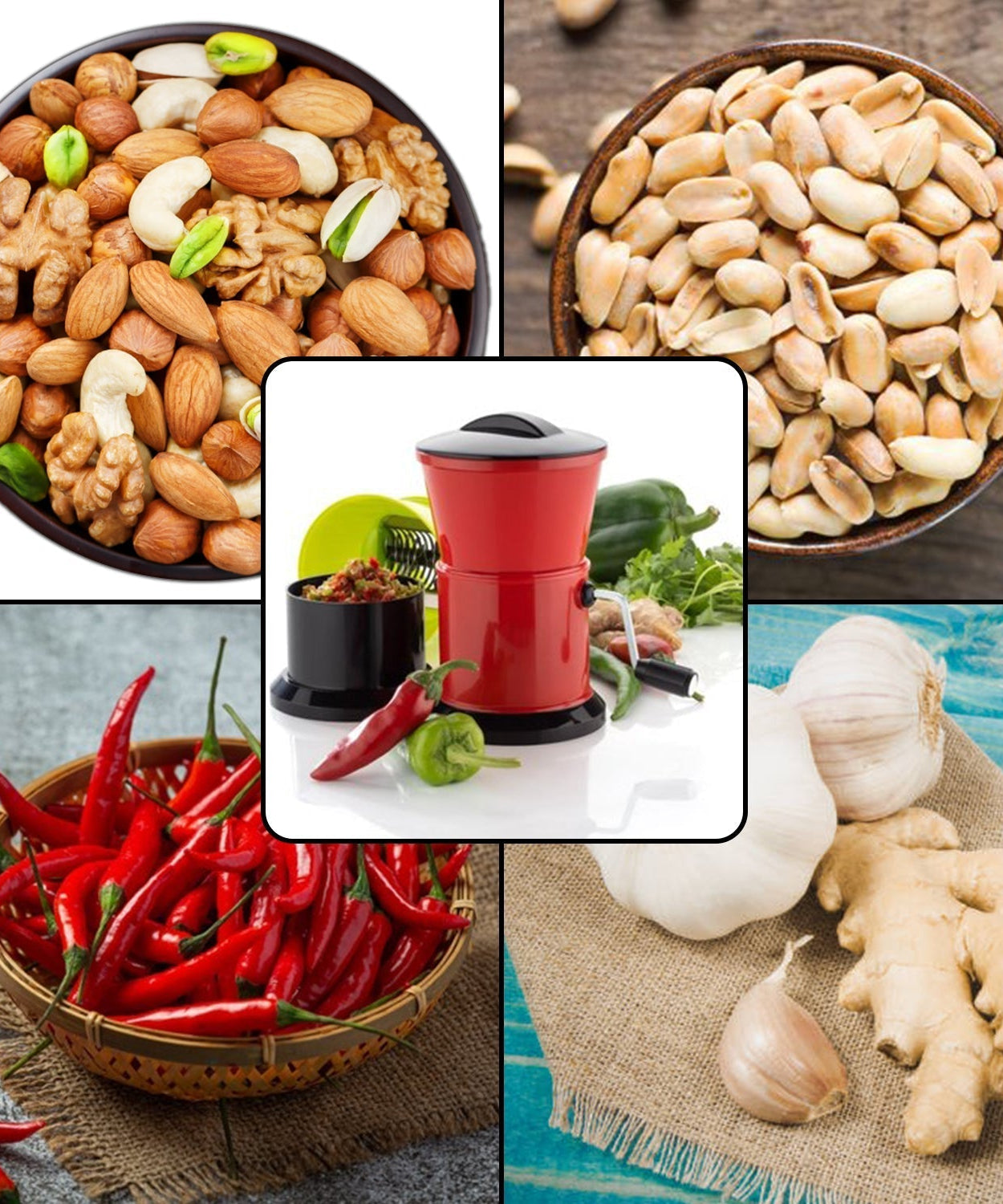 Sharp blade chilly grinder tool designed for effective cutting