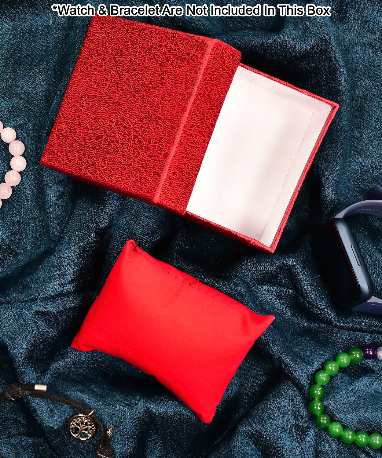 Cardboard watch box for single watch display.