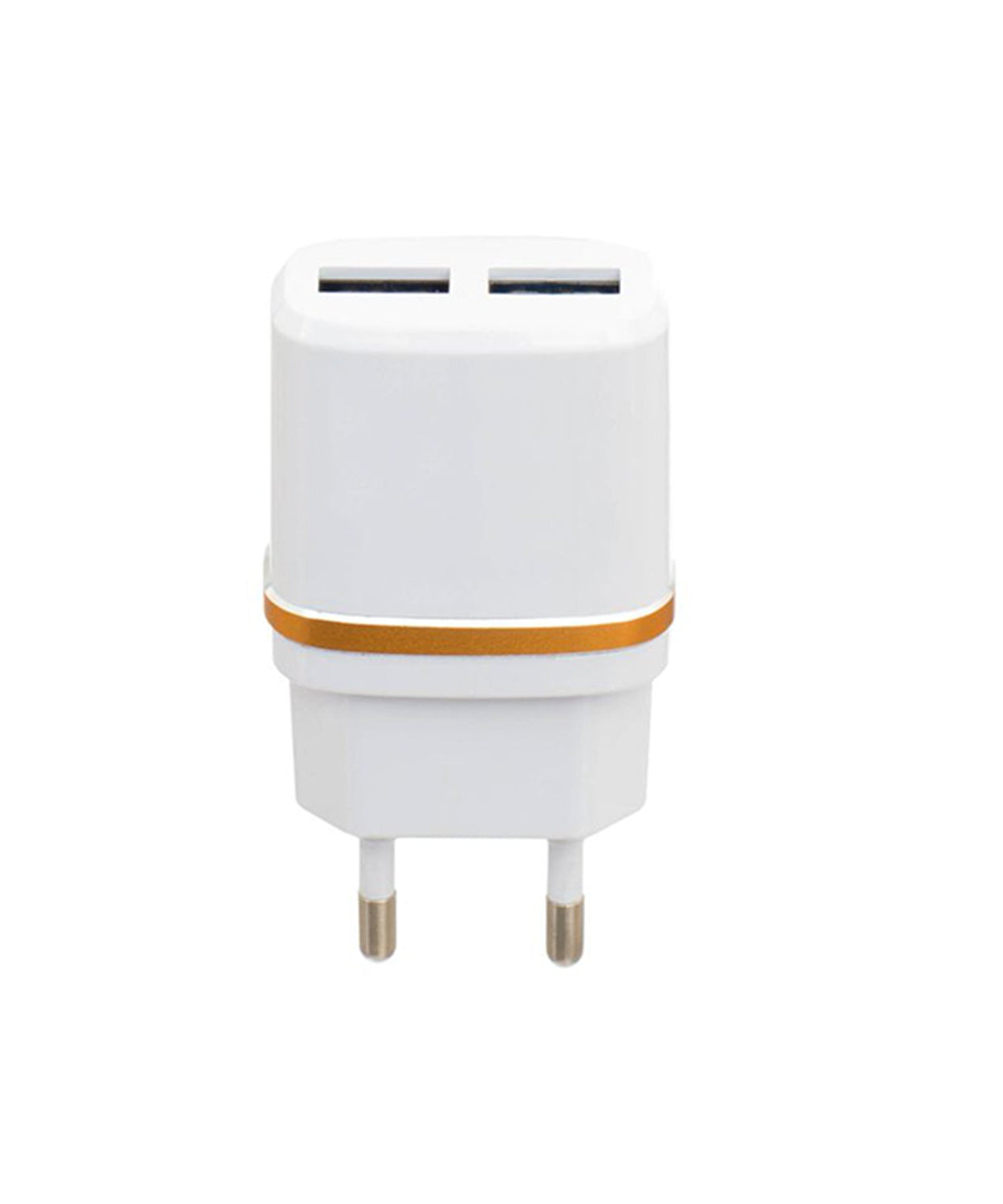 USB adapter for fast charging with a sleek and compact form.