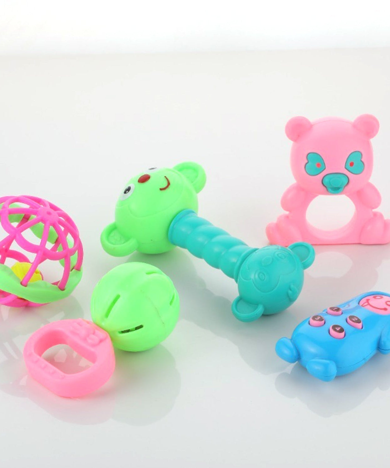 Baby rattles toy set