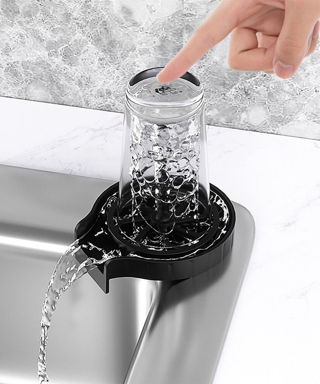 Automatic cup washer