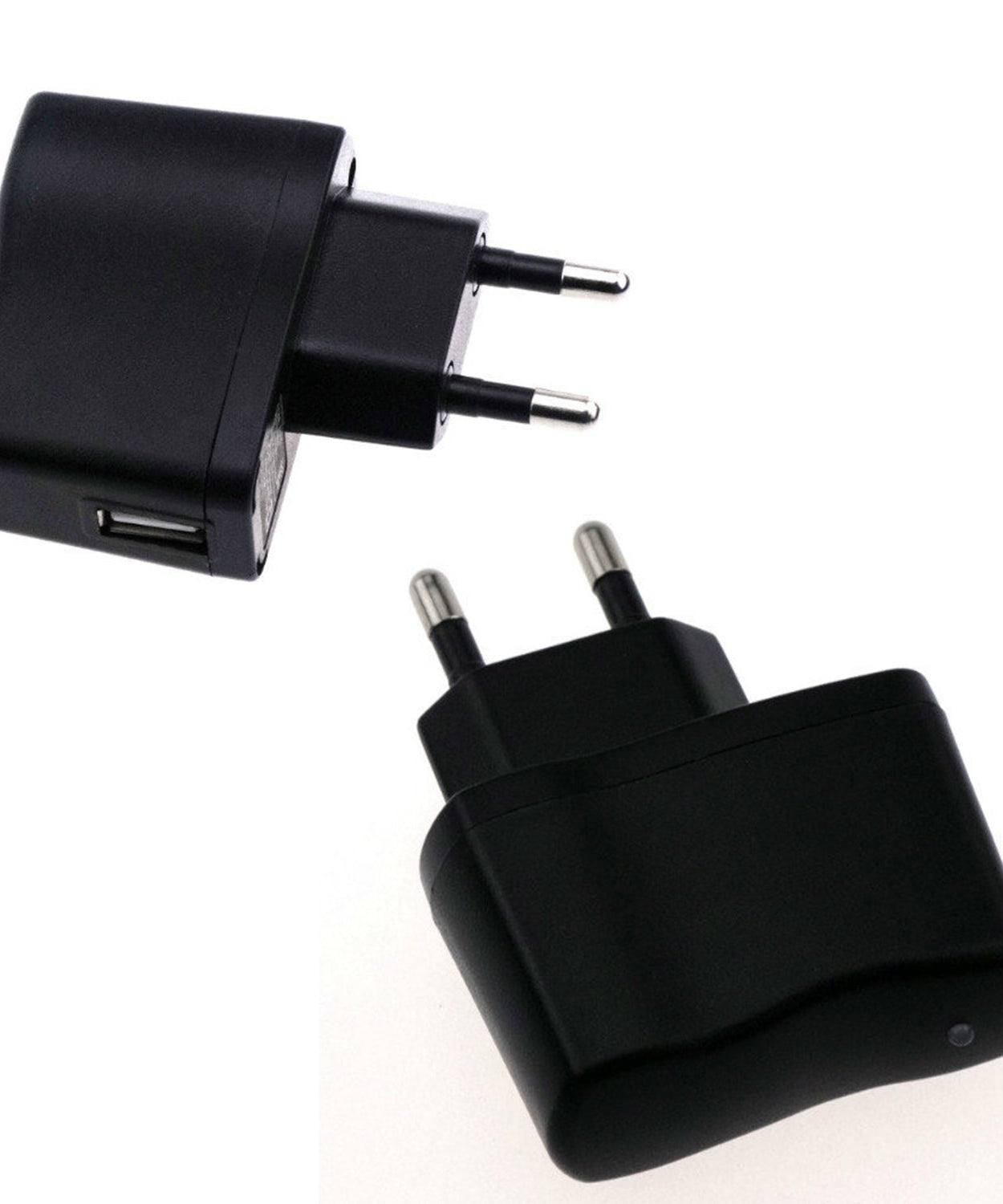 USB wall charger for various smartphones, including iPhone and Android, offering multiple charging ports