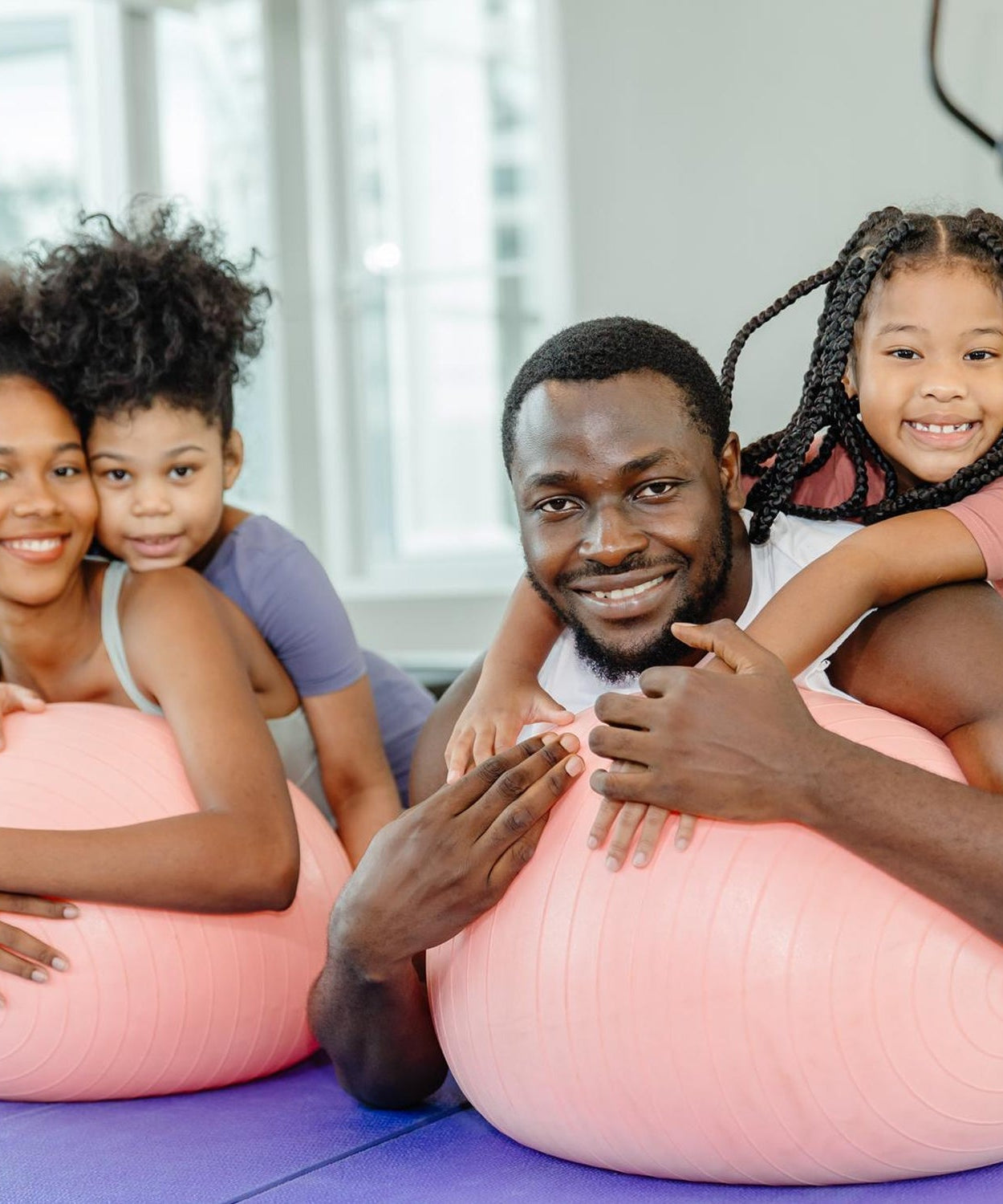 Anti Burst 65 cm Exercise Ball with Inflation Pump, Non-Slip Gym Ball, for Yoga (1 Pc / Mix Design & Color)