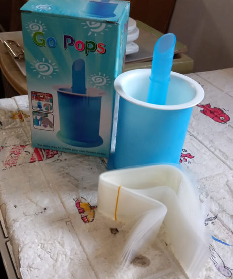 DIY Manual Popsicle Maker – Reusable Ice Cream Mold (Approx 20 Pcs Packing Bag)