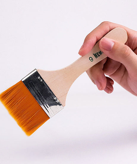 Artistic Flat Painting Brush - Set of 12