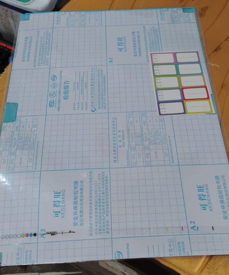 Transparent Book Cover (10 Pcs Set / 47x37cm)