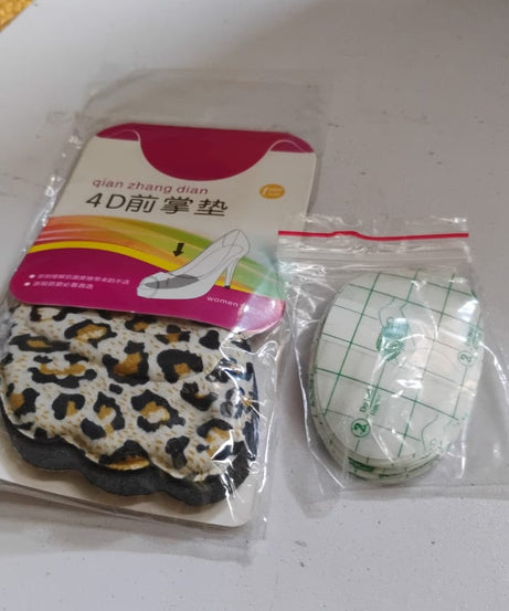 High Shoe Heel Cushion Inserts Non Slip Prevent Calluses Insole Pads (1 Pair / Mix Design)