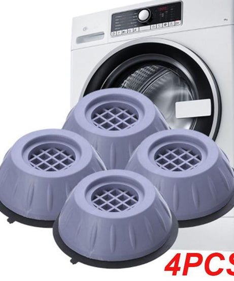 Suction cup anti-vibration feet