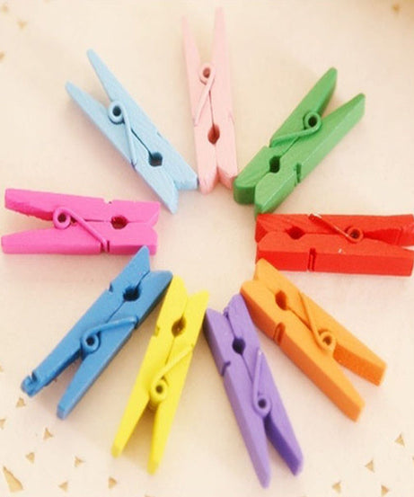 Large wooden pegs, multipurpose, pack of 500