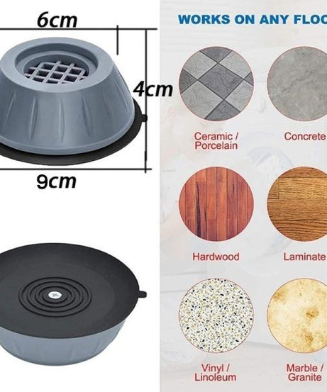 Vibration pads for appliances