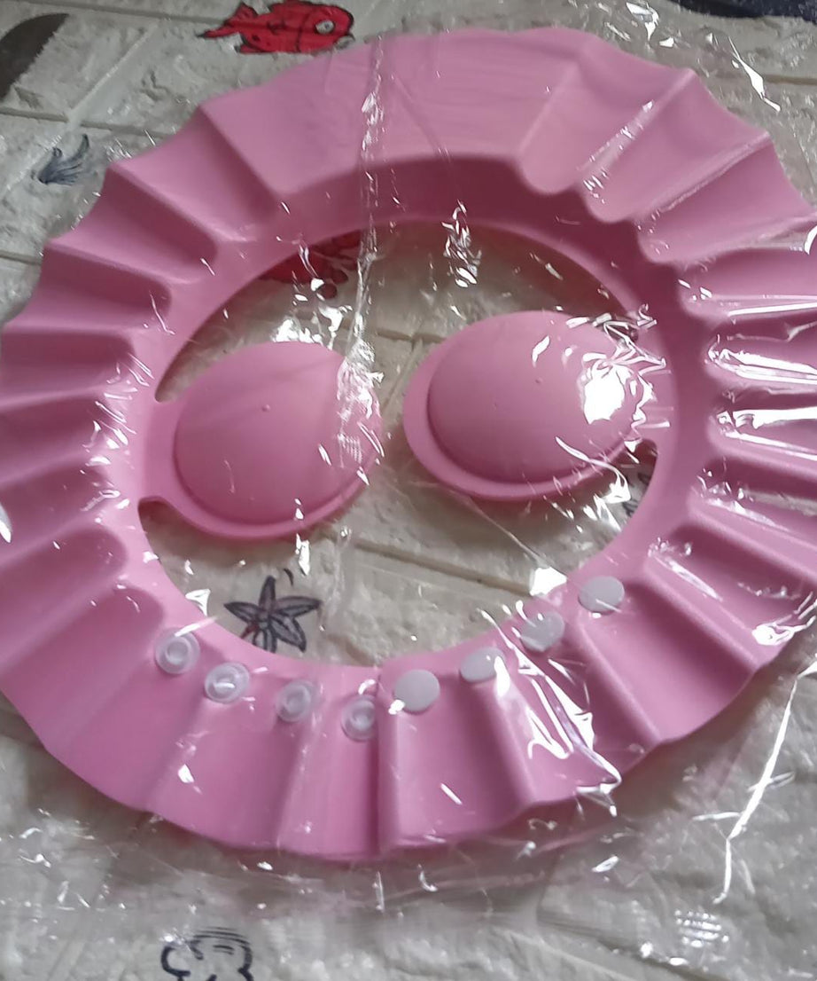 Adjustable baby hair wash cap for bath time