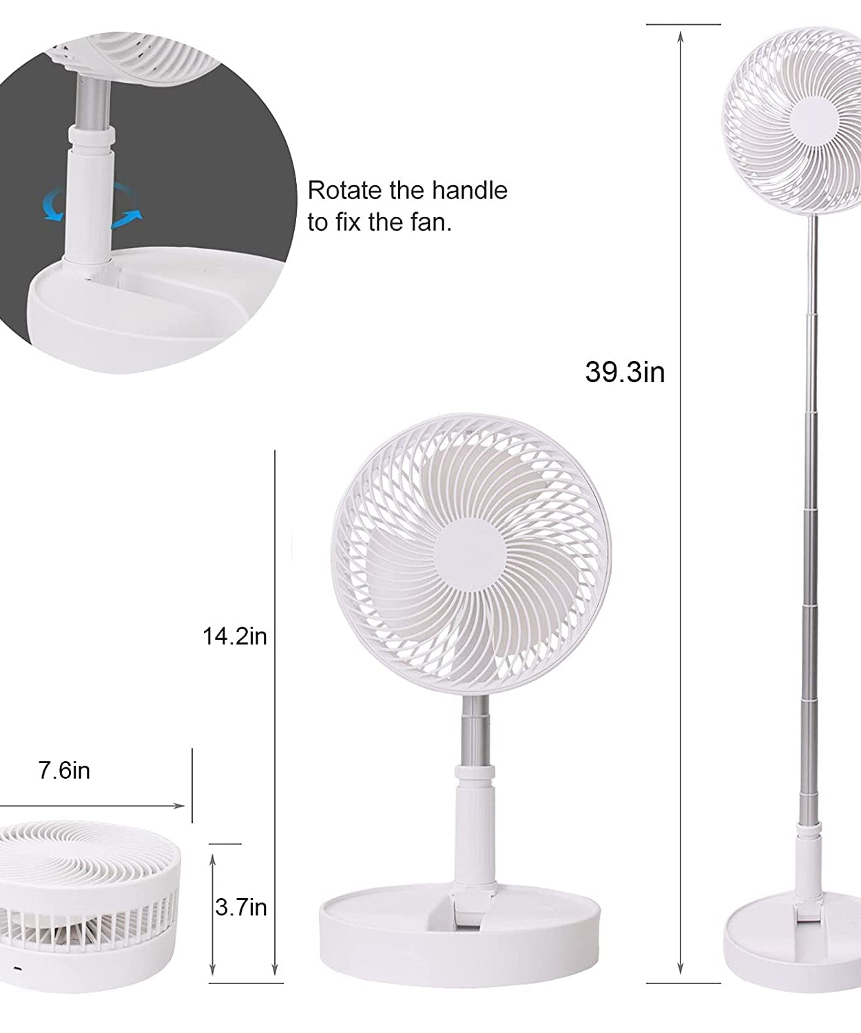 Travel-friendly fan