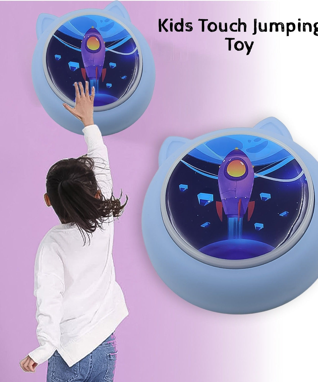 Kids Touch Jumping Toy (1 Pc / Battery Included)