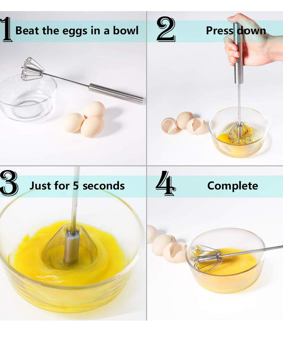 Hand blender for mixing with stainless steel