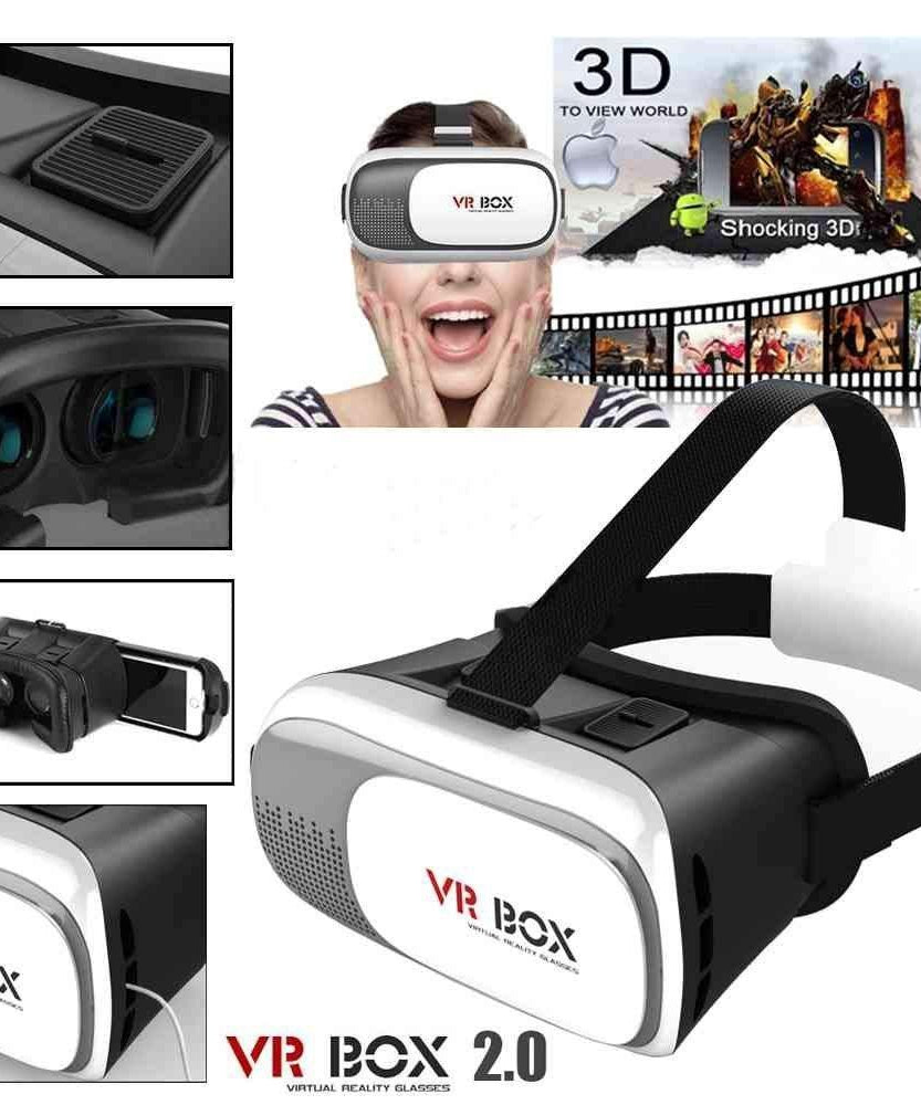 Comfortable VR goggles with adjustable lenses