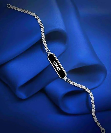 Silver Customize Bracelet, Gift Bracelet (1 Pc)