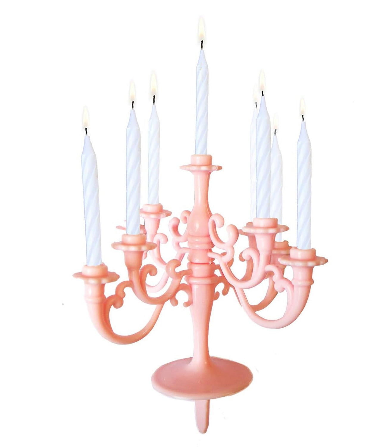 Birthday candle set with elegant design for party decorations